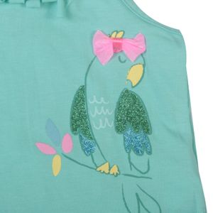 Polera Bebe Niña Turquesa