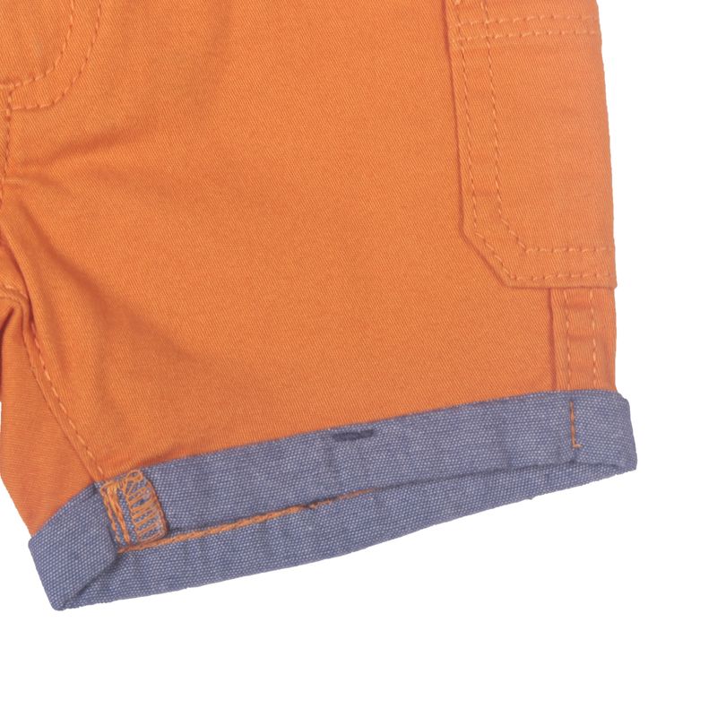 Bermuda-Bebe-Niño-Naranja-