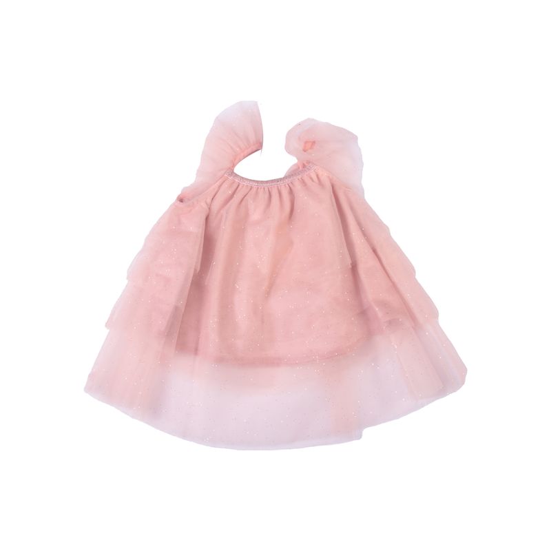 Vestido-Bebe-Niña-Naranja-