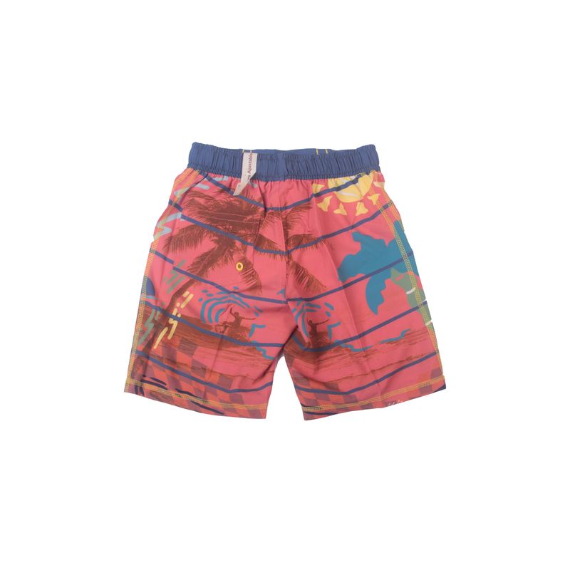 Traje-de-baño-Niño-Naranja-