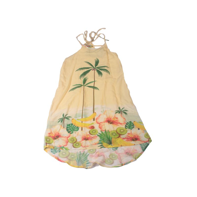 Vestido-Niña-Amarillo-