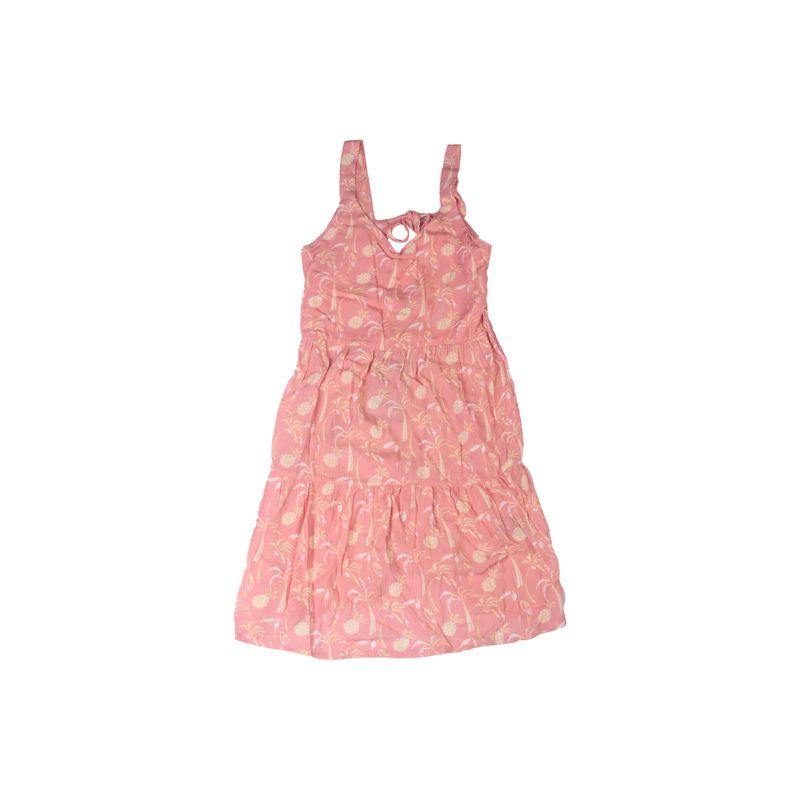 Vestido-Niña-Naranja-