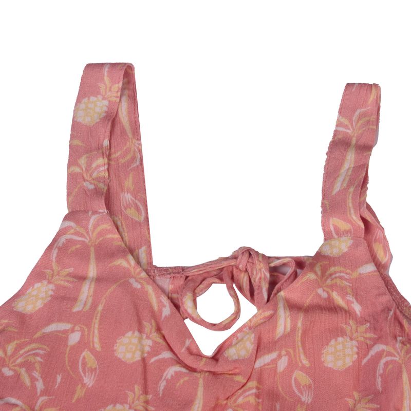 Vestido-Niña-Naranja-