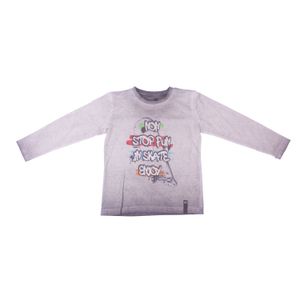 Polera Niño Gris