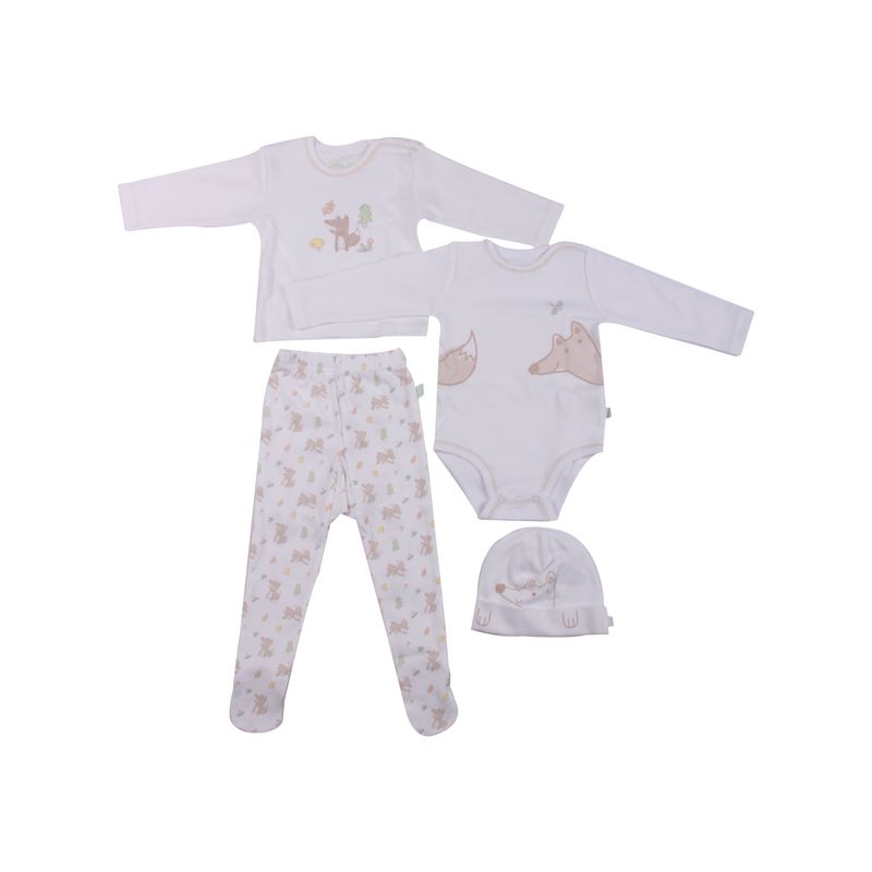 -Set-4-Pzas-Bebe-Niña-Multicolor-
