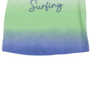 Polera Niña Azul petróleo