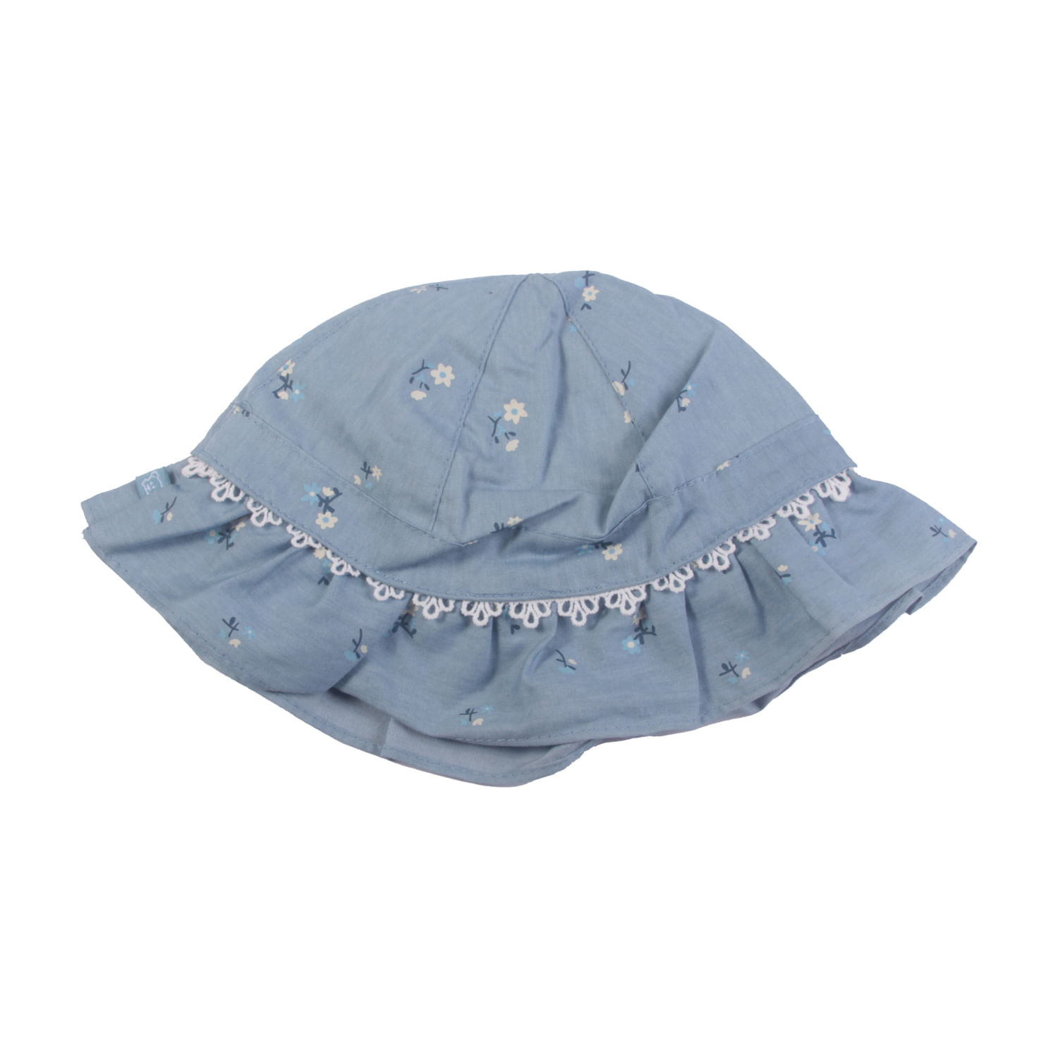 Gorro Bebe Niña Celeste