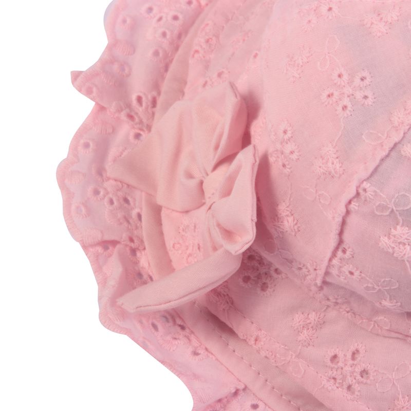 Gorro-Bebe-Niña-Rosado-