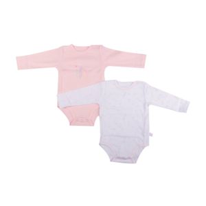 Set 2 Pzas Body Bebe Niña Multicolor