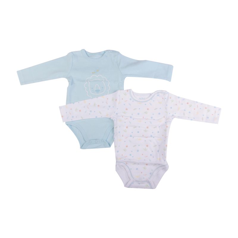 -Set-2-Pzas-Body-Bebe-Niño-Multicolor-