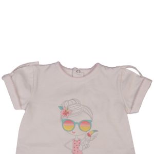 Conjunto Bebe Niña Blanco