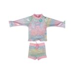 Traje-de-baño-Bebe-Niña-Rosado-