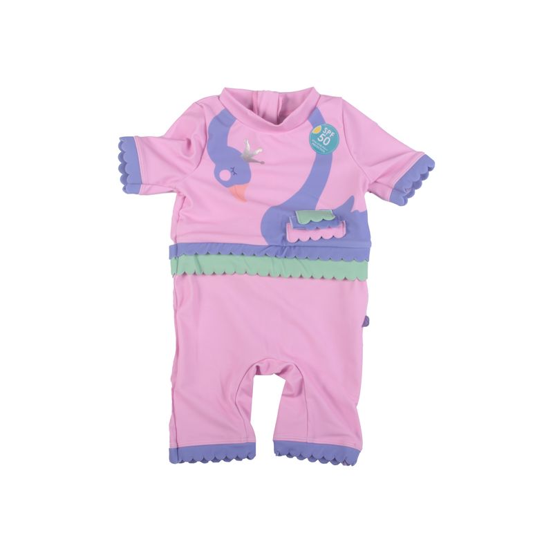 Traje-de-baño-Bebe-Niña-Morado-