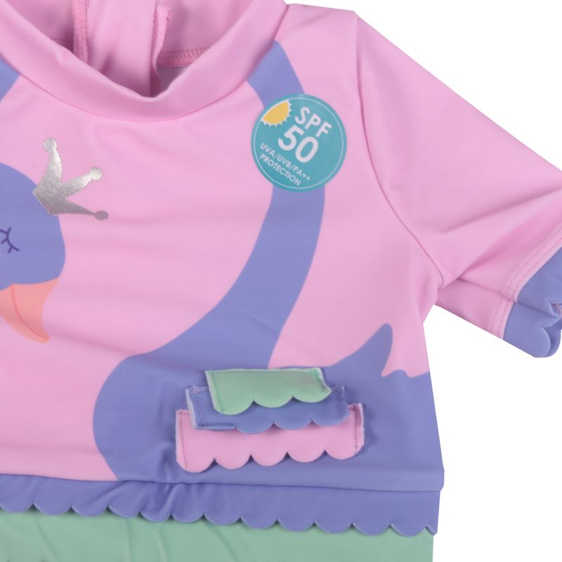 Traje-de-baño-Bebe-Niña-Morado-