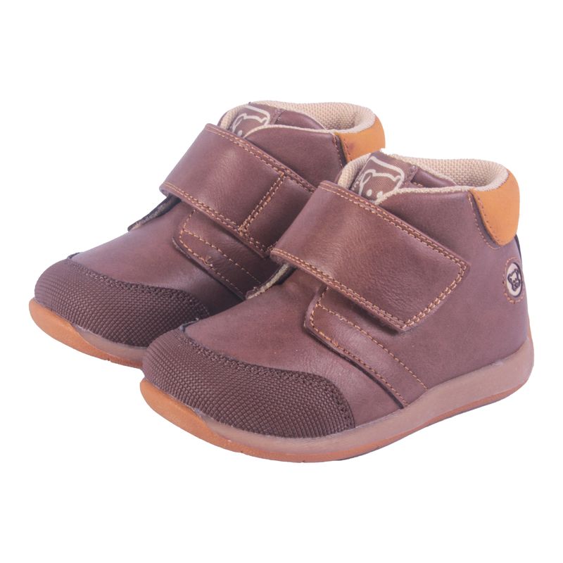 Zapato-Bebe-Niño-Cafe-
