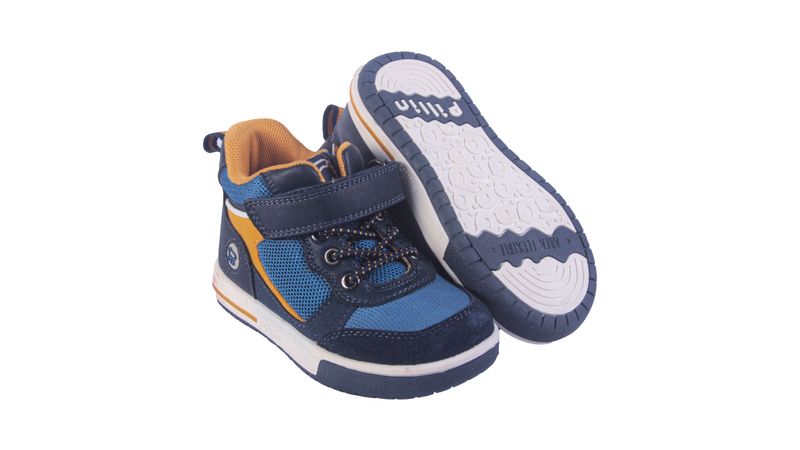 ZAPATILLAS BEBE NIÑO AZUL PILLIN