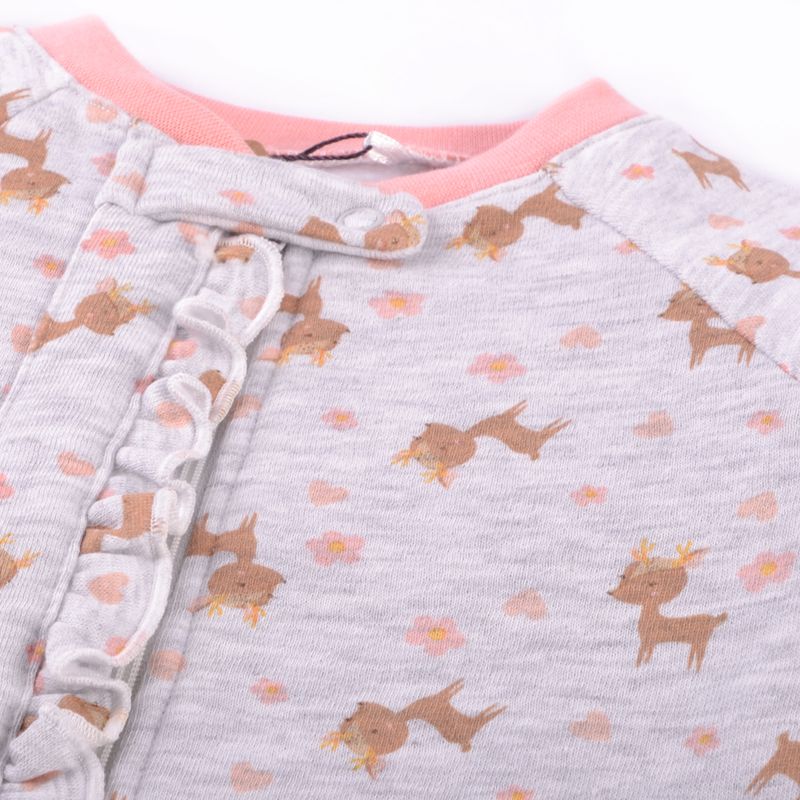 Pijama-Osito-Bebe-Niña-Gris-claro-Pillin