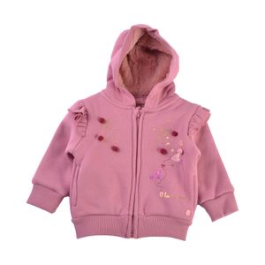 Polerón Forrado Bebé Niña Rosado