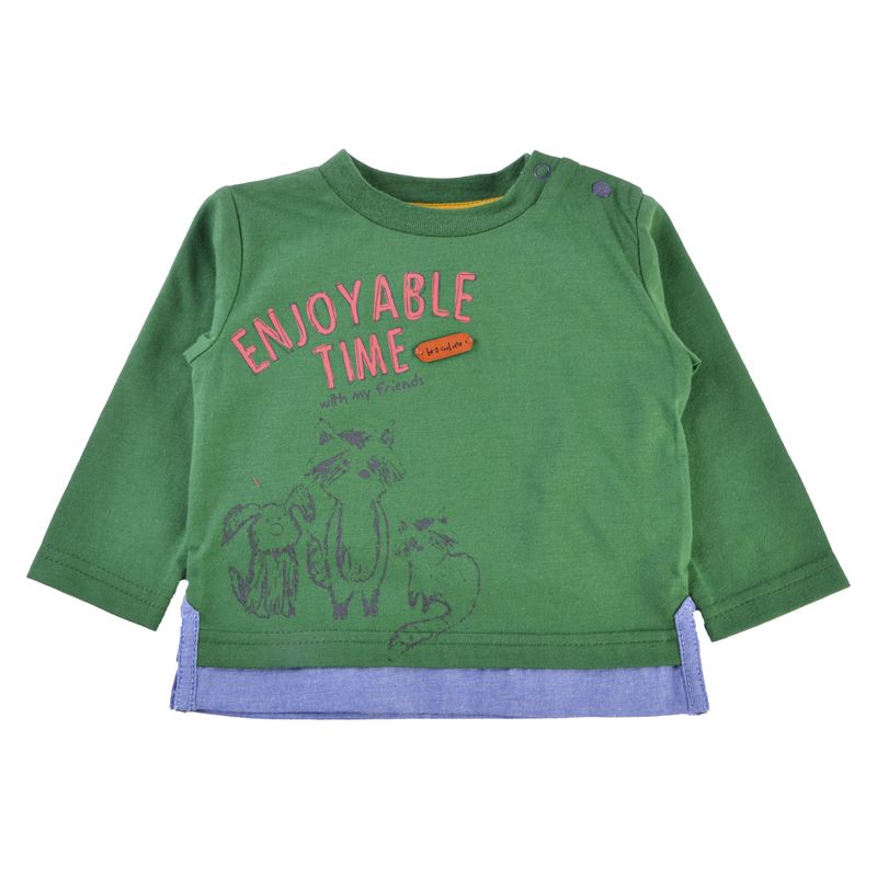 Polera-Manga-Larga-Bebe-Niño-Verde-Pillin