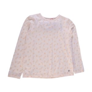 Polera Manga Larga  Niña Crudo