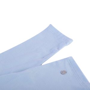 Polera Manga Larga Niña Celeste