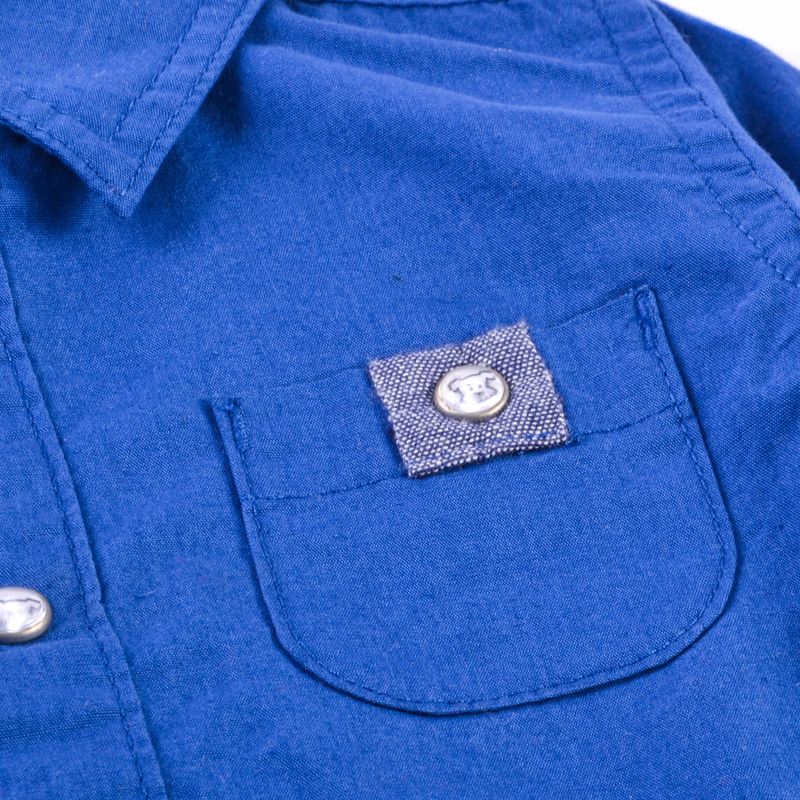 Camisa-Manga-Larga-Bebe-Niño-Azul-marino-Pillin