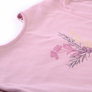 Polera Manga Larga Niña Lila