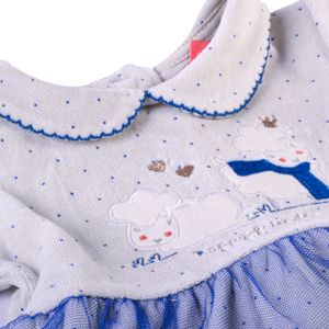 Conjunto Plush Bebé Niña Azul marino