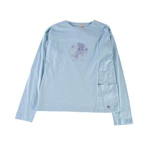 Polera Manga Larga Niña Verde