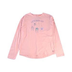 Polera Manga Larga Niña Rosado