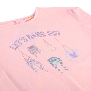 Polera Manga Larga Niña Rosado