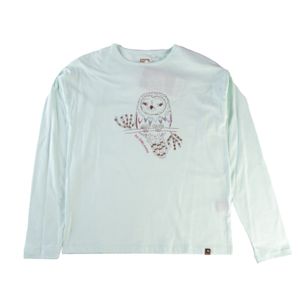 Polera Manga Larga Niña Verde