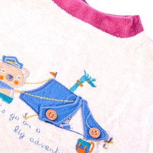 Conjunto Plush Bebé Niño Gris claro