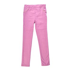 Calza Larga Lisa Niña Rosado