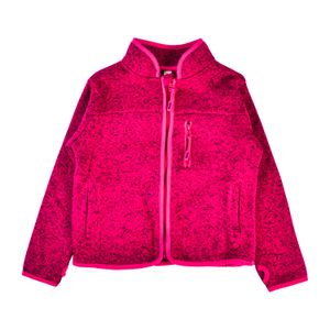 Polerón Polar Básico Niña Fucsia