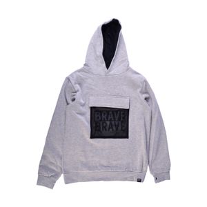 Polerón con Capucha Niño Gris
