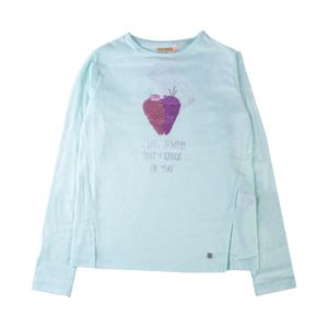 Polera Manga Larga Niña Menta