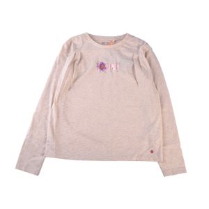 Polera Manga Larga Niña Crudo