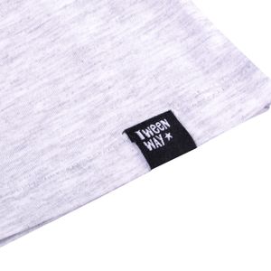 Polera Manga Larga Niño Gris claro