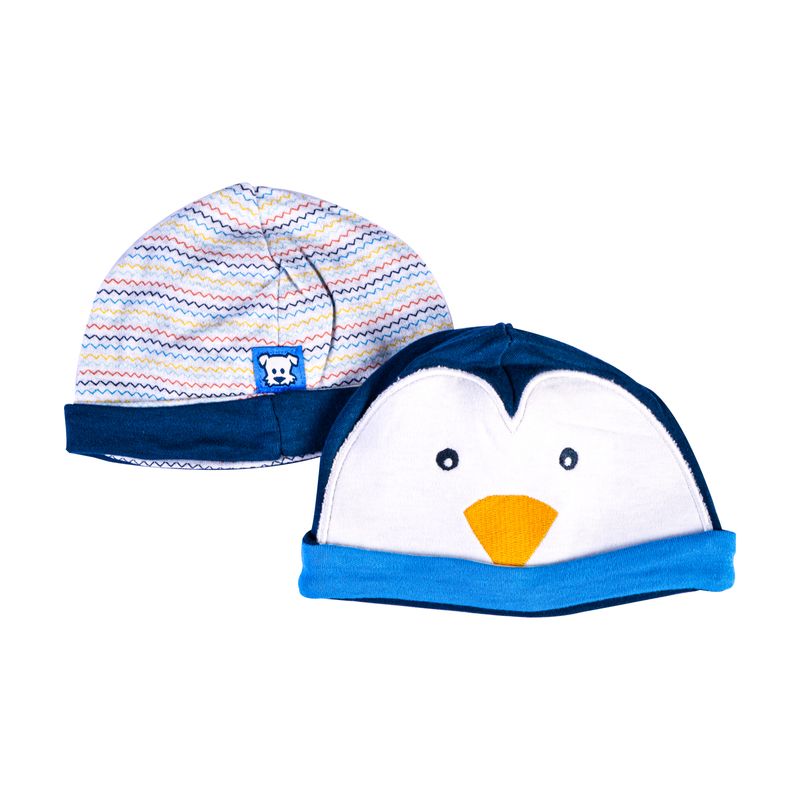 Set-2-Pzas-Gorro-Bebe-Niño-Multicolor-Pillin