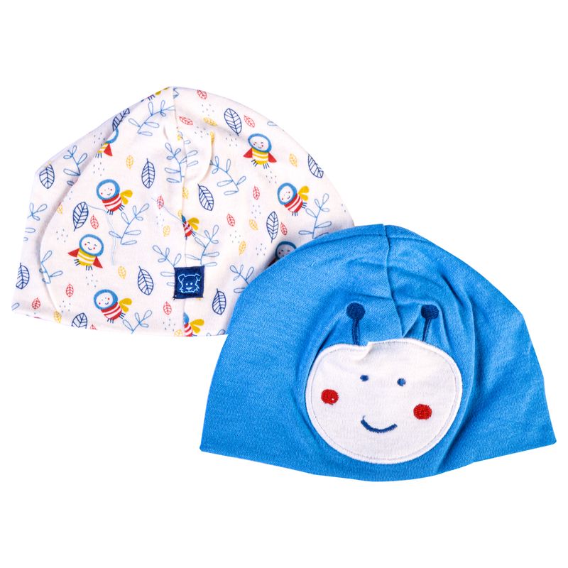 Set-2-Pzas-Gorro-Bebe-Niño-Multicolor-Pillin