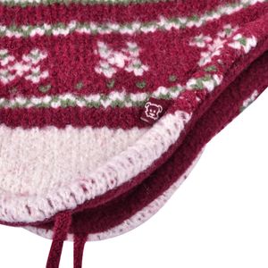 Gorro Bebé Niño Burdeo