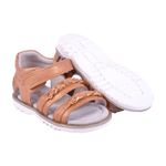 Sandalias-Bebe-Niña-Cafe-Pillin