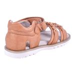Sandalias-Bebe-Niña-Cafe-Pillin