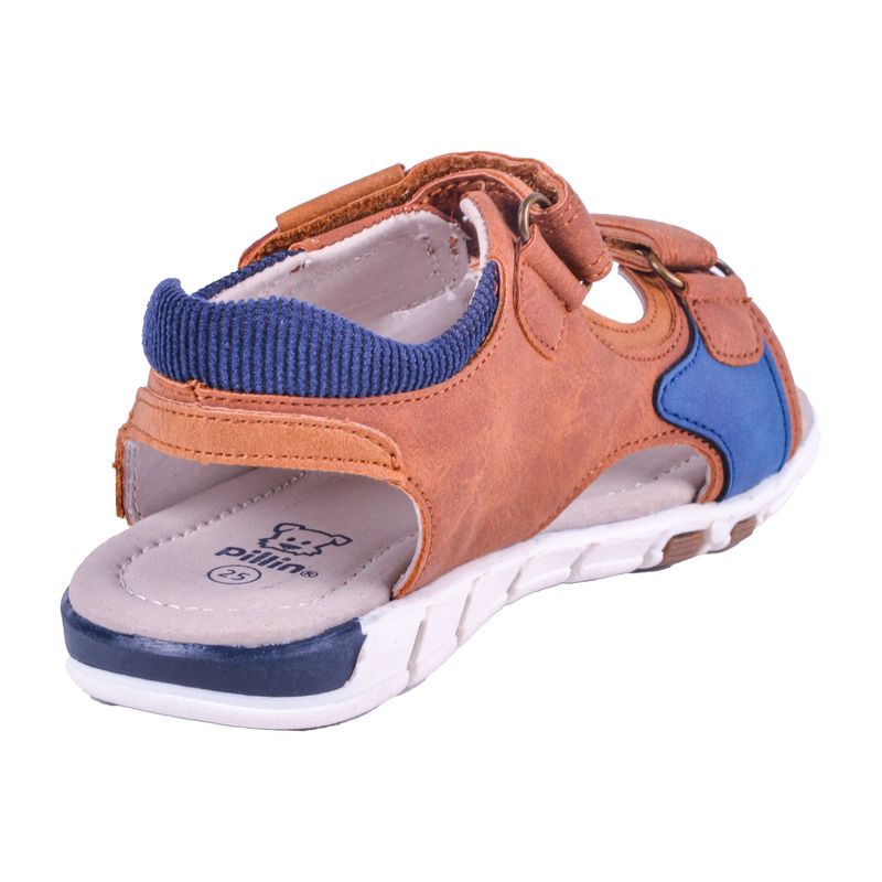 Sandalias-Bebe-Niño-Cafe-Pillin