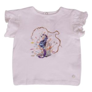 Polera Bebé Niña Blanco