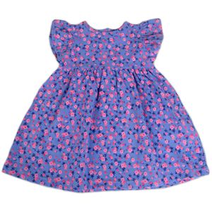 Vestido Bebé Niña Celeste