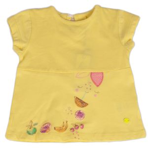 Polera Bebé Niña Amarillo