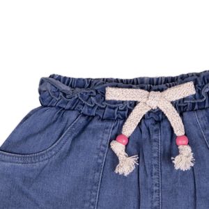 Short Bebé Niña Azul