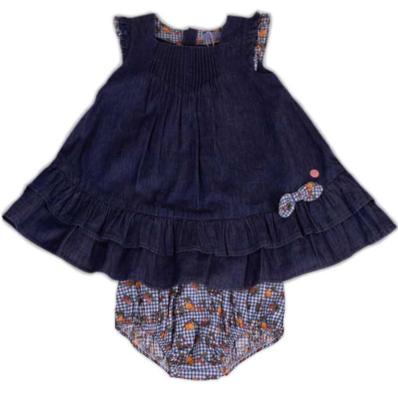 Vestido-con-Calzon-Bebe-Niña-Celeste-Pillin